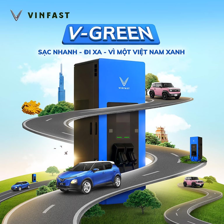 trạm sạc vinfast